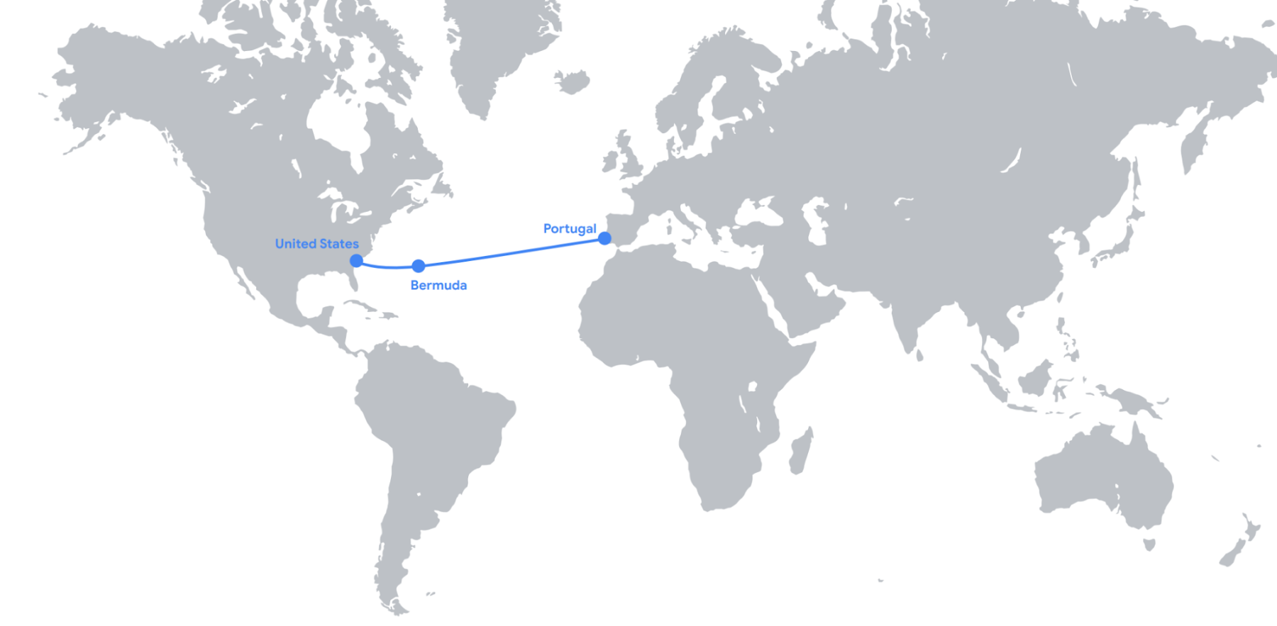 Google anuncia Nuvem um novo cabo submarino transatlantico para conectar