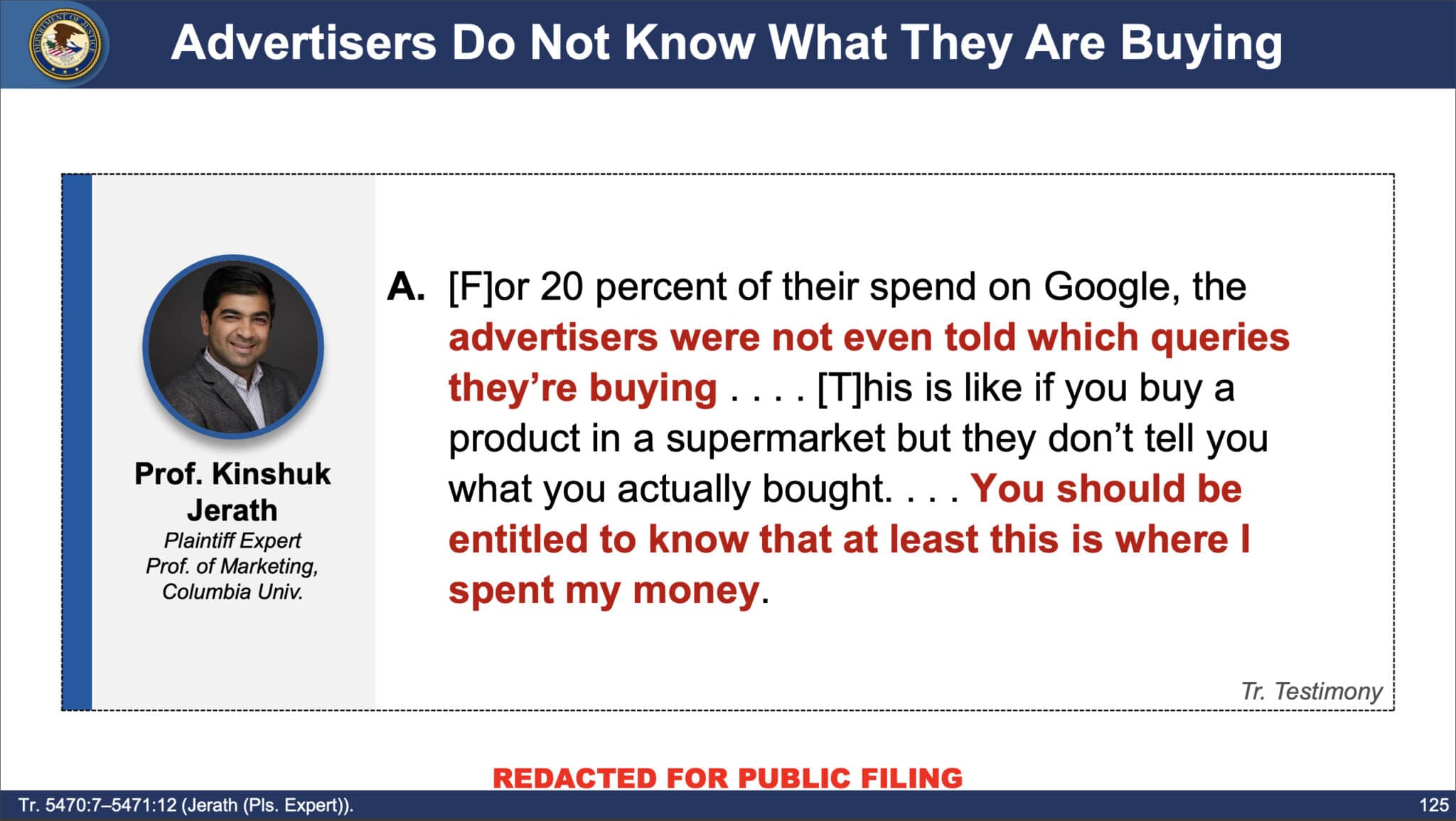 1715011620 894 DOJ critica o Google por manipulacao de precos de anuncios